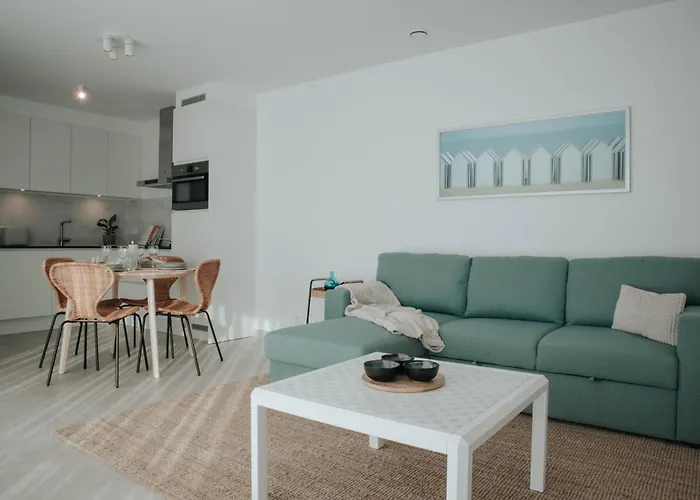 Apartmán The Waves - Nieuw Nabij Het Met Privegarage Ostende